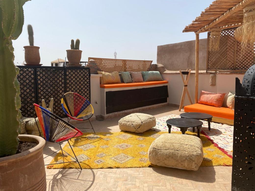 Riad Gasaembre Touareg Marrakesh Luaran gambar